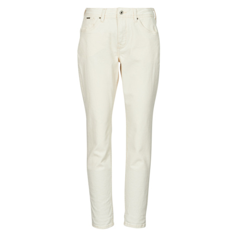 Pepe jeans TAPERED JEANS HW Modrá