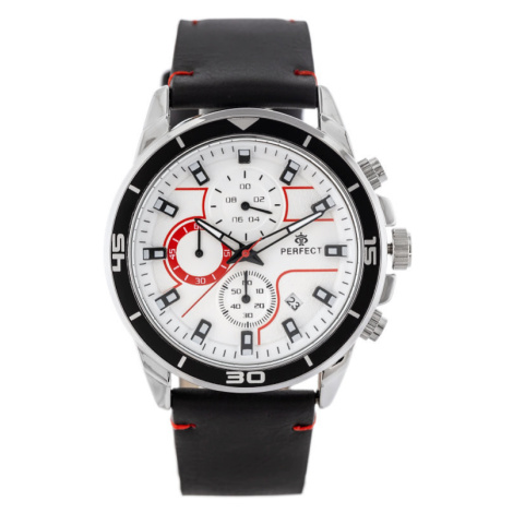 Pánské hodinky PERFECT CH02L - CHRONOGRAF (zp351a) + BOX
