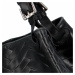 Dámská kožená kabelka Delami Lola - černá