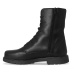Vasky Lydie Zip Black - Dámské kožené kotníkové boty černé, se zateplením - podzimní / zimní obu