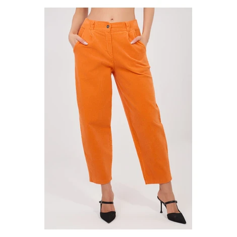 Kordové kalhoty model 225084 Rue Paris