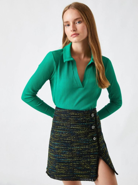 Dámské polokošile s dlouhým rukávem