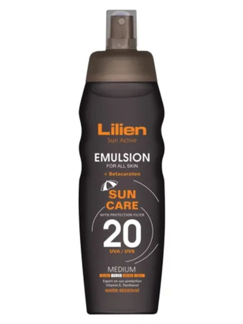 Opalovací spreje SPF 20