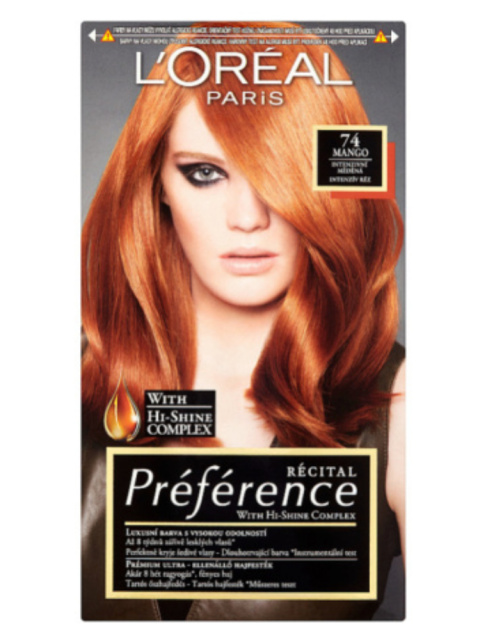 Zrzavé barvy na vlasy