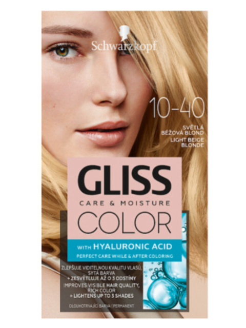 Světlé barvy na vlasy