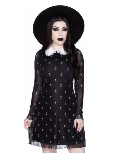 Šaty ve stylu Wednesday