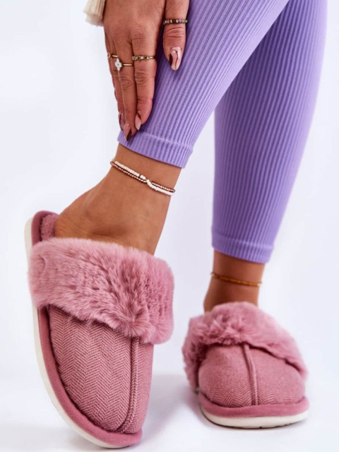 Dámské teplé pantofle
