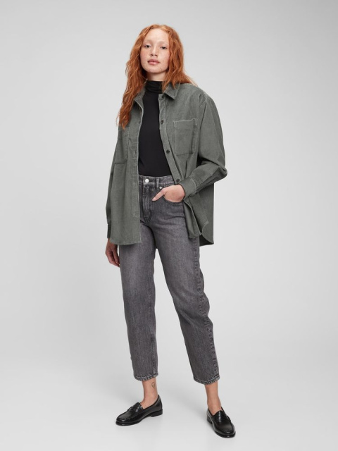 Dámské manšestrové oblečení