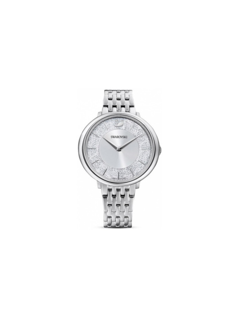 Dámské stříbrné hodinky s kamínky