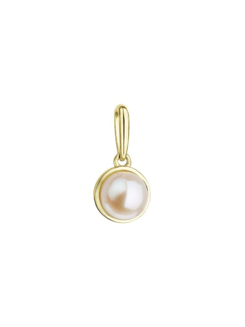 Zlaté přívěsky s perlou