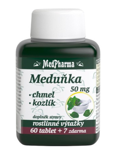 Doplňky stravy s meduňkou