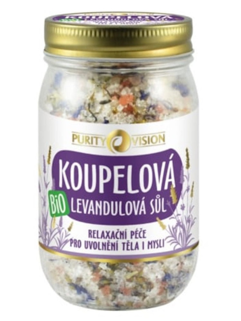 Levandulové soli do koupele