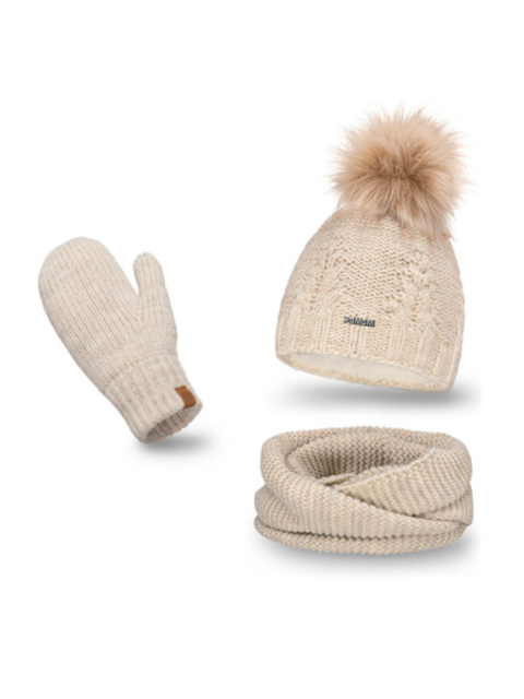 Dámské sety čepice, šály a rukavice