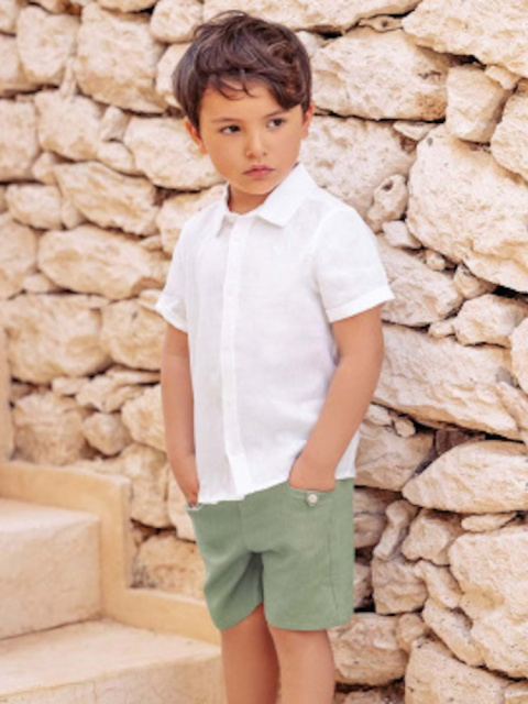 Chlapecké lněné košile