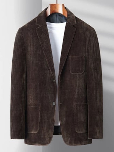 Pánská manšestrová saka