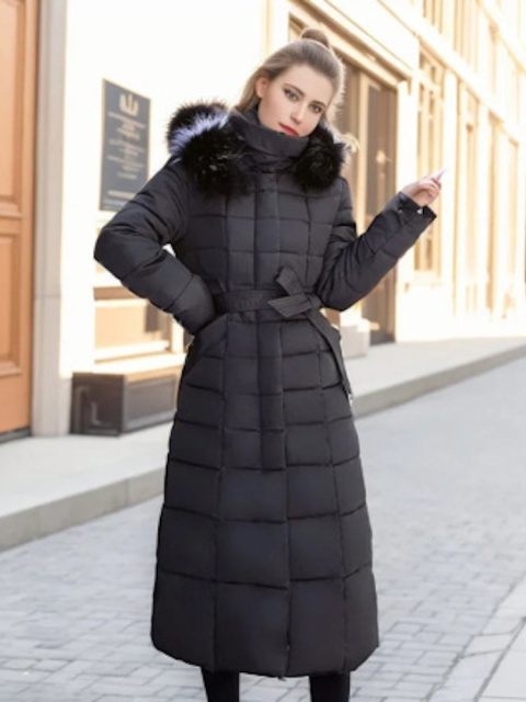 Levné dámské dlouhé zimní kabáty