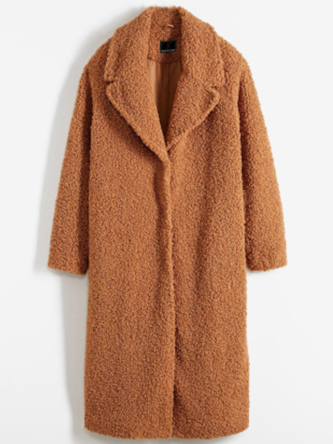 Levné chlupaté kabáty