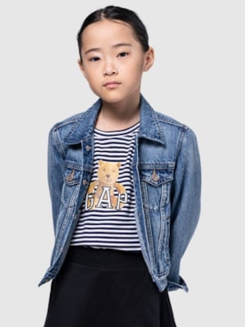 Dívčí džínové bundy