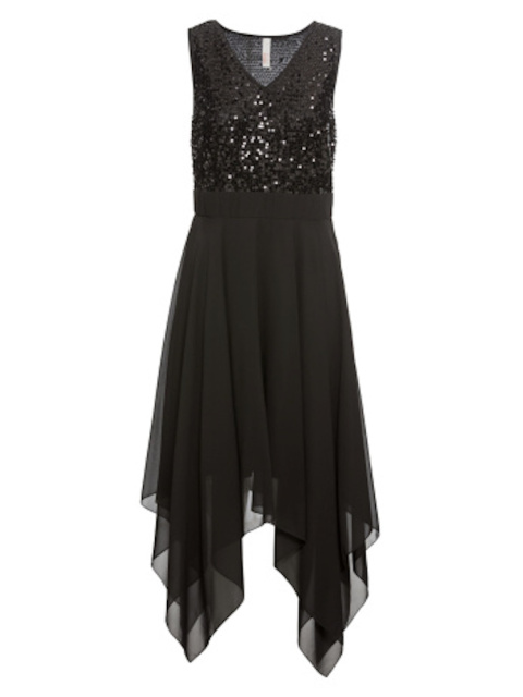 Flitrové šaty bez rukávů