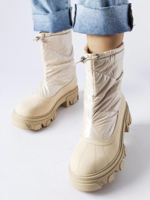 Levné dámské kotníkové zimní boty