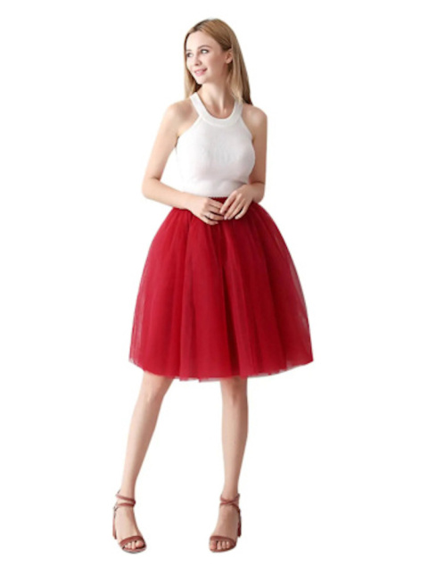 Krátké tylové sukně