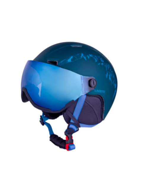 Dětské lyžařské helmy se štítem