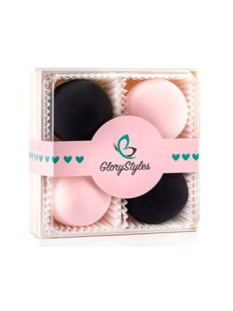 Houbičky na make-up v sadě