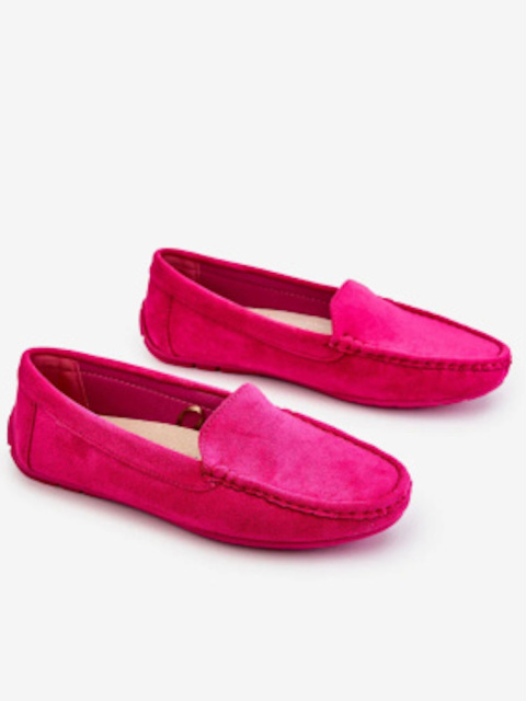 Levné dámské semišové mokasíny