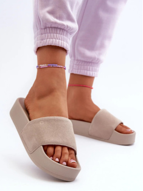 Dámské semišové nazouváky