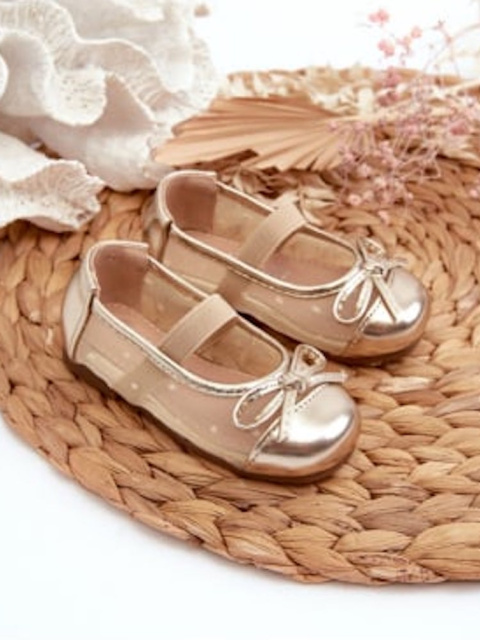Dívčí zlaté baleríny